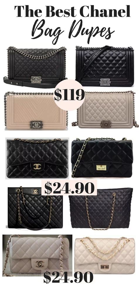 chanel boy bag dupes|chanel bag look alike.